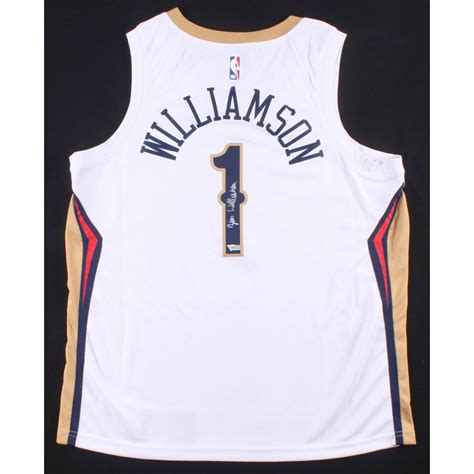 Barrett #5, shea patterson #2 jerseys arrived! Zion Williamson Signed Pelicans Jersey (Fanatics Hologram ...