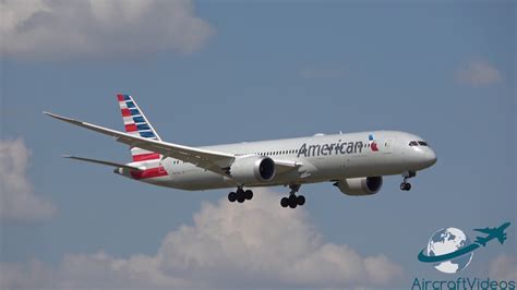 American Airlines 787 9 Dreamliner N827an Uhd 4k Youtube