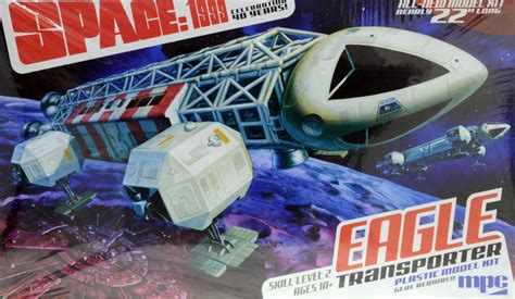 Ristampa Mpc Space1999 Eagle Transporter 148 Plastic Model Kits Gokinit By Metalrobot