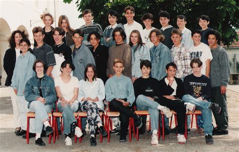 Photo De Classe Classe De 3ème De 1995 Collège Copains Davant