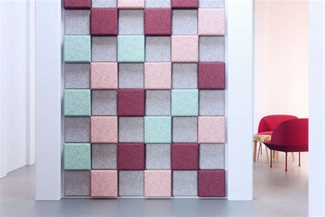 Acoustic Wood Wool Panels Baux 3d Pixel By Baux Design Form Us With Love
