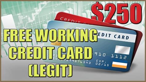 Working Credit Card With 250 Legit Youtube