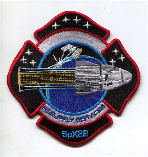 Shop Nasa Spacex Crs 22 Mission Patch Online From The Space Store