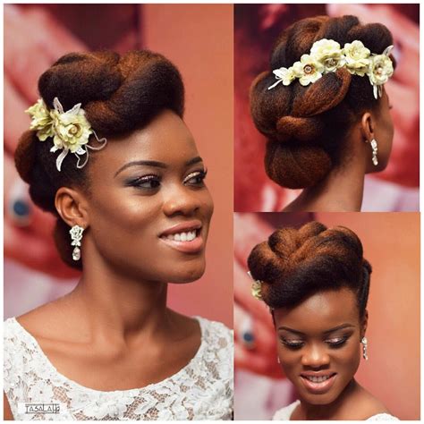 Rock Your Natural Hair Like These Ones On Your Wedding Day