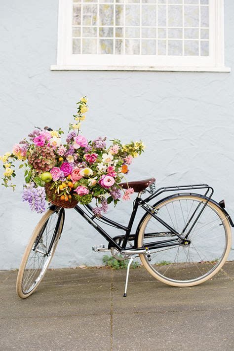 500 Bicycles With Flower Baskets Ideas Bike With Basket Bicycle