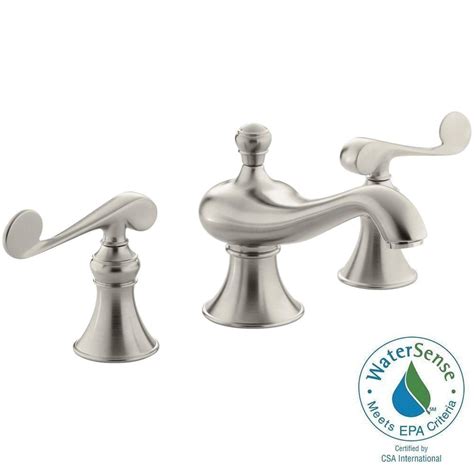 A cottage is usually outfitted with a tiny washroom and for it, little shower room decorating suggestions kohler bathroom faucet. KOHLER Revival 8 in. Widespread 2-Handle Low-Arc Water ...