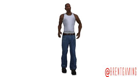 Grand Theft Auto San Andreas Carl Johnson Cj By Bozobrenden On