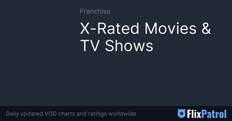 X Rated Movies And Tv Shows • Flixpatrol