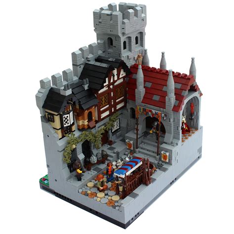 Lego castle was a lego medieval and fantasy environment featuring knights and castles.it was introduced in europe in 1978 and north america in 1981, and was supported continuously until 1999. "Castle Woodstock" - Lego Medieval Castle MOC | Lego ...