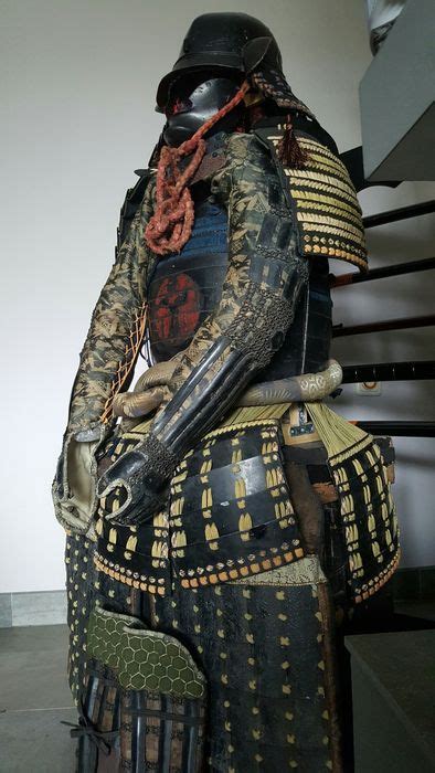 original japanese samurai armour or yoroi edo period catawiki