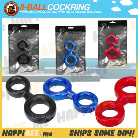 Oxballs 8 Ball Stretcher Cock Ring🍯men Silicone Squeeze Penis Morph Sacksling Ebay