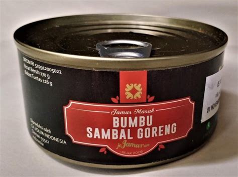 Yuk simak ulasannya dibawah ini. Bumbu Sambal Goreng Jejamuran Mushroom Cooking Fried Sauce Spice 170g | Toko Indonesia
