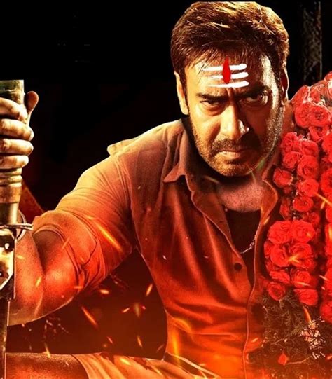 Bholaa Ajay Devgns First Look Released Film To Hit Theaters In 3d