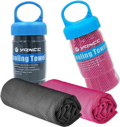 Yqxcc 2 Pack Cooling Towel 47x12 Ice Towel For Neck