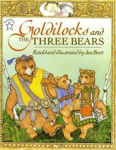 Goldilocks And The Three Bears By Jan Brett 1996 Trade Paperback 7