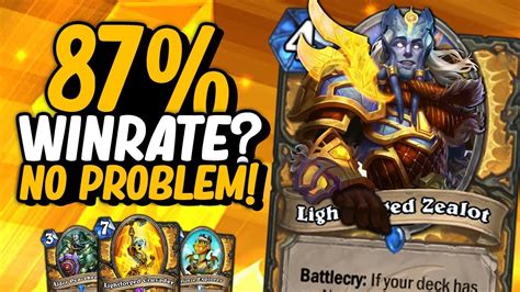 Pure Libram Paladin Deck Ashes Of Outland Hearthstone Youtube