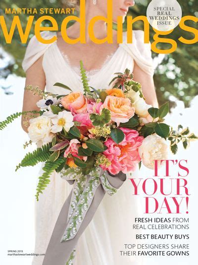 Sneak Peek Martha Stewart Weddings Special Issue Ritzy Bee Blog