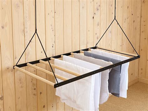 Multifunction electric clothes drying rack portable smart clothes hanger mini. This Hanging Clothes Drying Rack Can Be Raised And Lowered ...