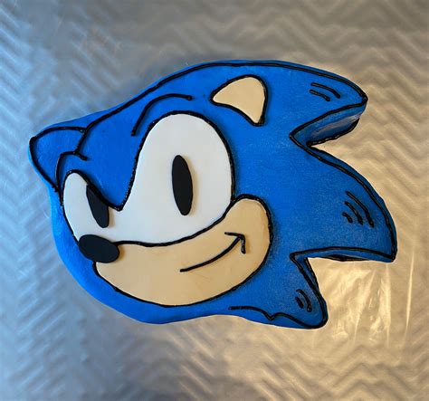 Printable Sonic The Hedgehog Cake Template Printable Templates