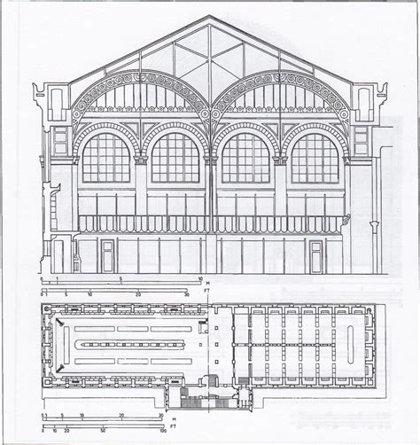 Images Of The Sainte Genevieve Library By Henri Labrouste Cast Iron