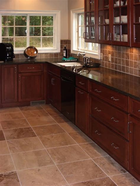 If you're kind of obsessed with patterned flooring and you're as gaga for ceramics as we are, boy oh boy do we have a treat for you: 25 Cool Dark Kitchen Cabinets Design Ideas - Decoration Love