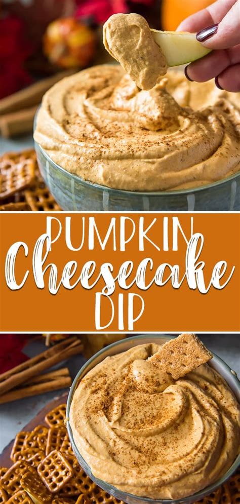 This Fluffy Pumpkin Cheesecake Dip Is The Quickest Easiest Fall