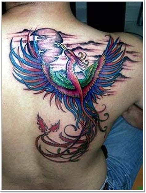 40 Phoenix Tattoo Designs For Men