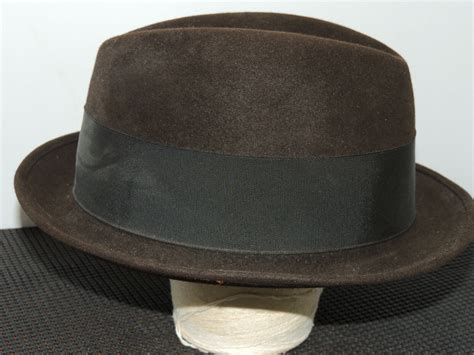 Stetson Vintage Royal Stetson Fedora Hat Size 6 78 B Gem