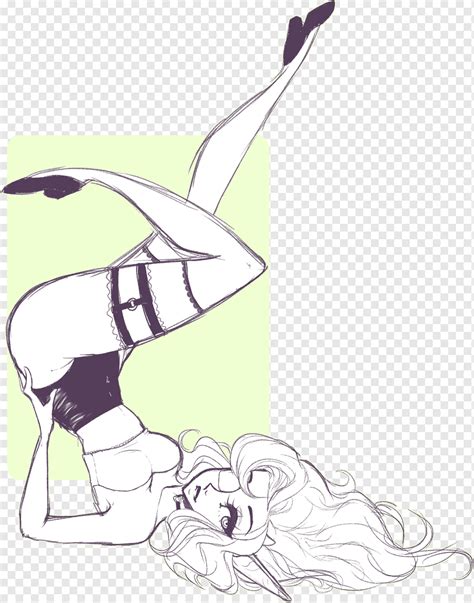 Pin Up Girl Desenho Arte Pin Up Variado Roxo Branco Png Pngwing