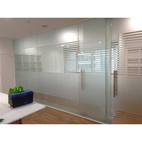 Frameless 12mm Tempered Glass Partition Leading Office Furniture Office Partition Glass
