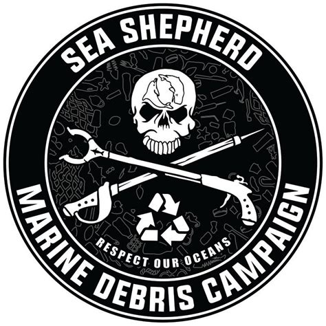 Marine Debris Campaign Sticker Sea Shepherd Australia