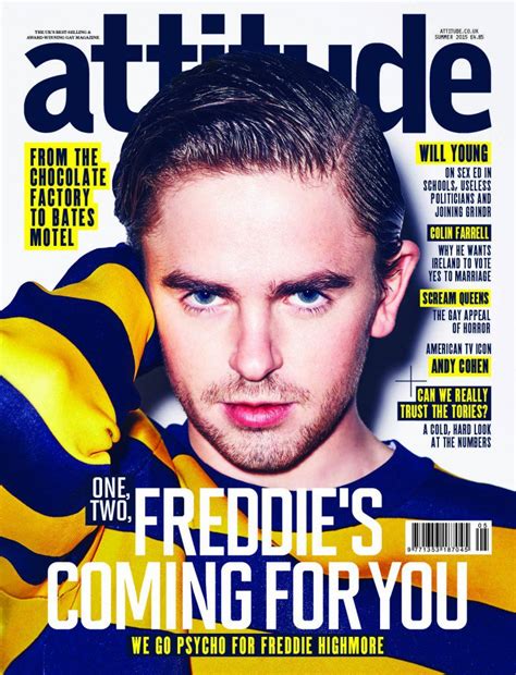 Freddie Highmore Covers Attitude Talks Acting Sex Symbols The Fashionisto