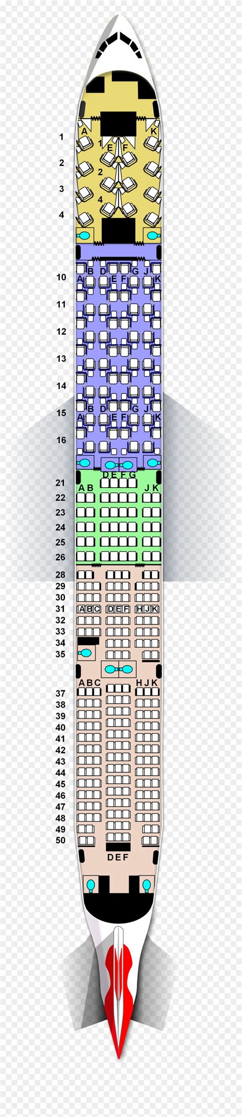 Seat Map And Seating Chart Boeing 777 300er Four Class Layout British