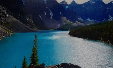 Solve Moraine Lake Banff Nationalpark Canada Jigsaw Puzzle Online