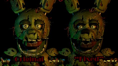 New Fixed Springtrap By Yinyanggio1987 On Deviantart