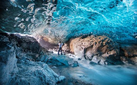 Blue Ice Cave Adventure Activity Iceland