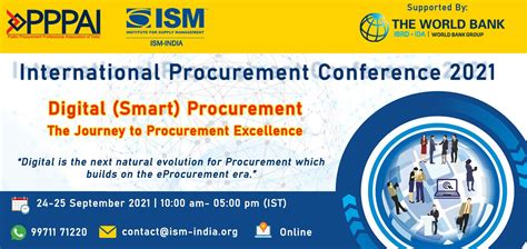 International Procurement Conference 2021 Ism India