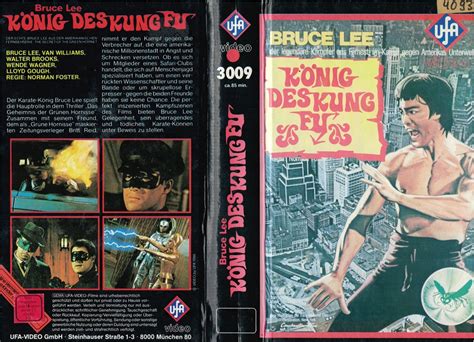 Bruce Lee König Des Kung Fu Hartbox Eastern Kung Fu Vhs