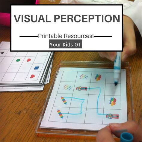 Picture Visual Perception Activities Visual Perceptual Activities