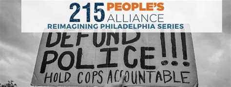 Reimagining Philadelphia: What do we mean by defund the police? - 215 ...