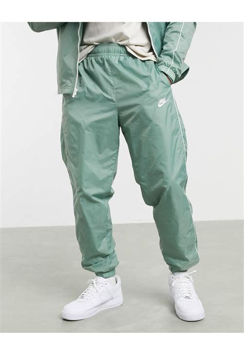 Nike Synthetic Club Woven Tracksuit Set In Green For Men Lyst