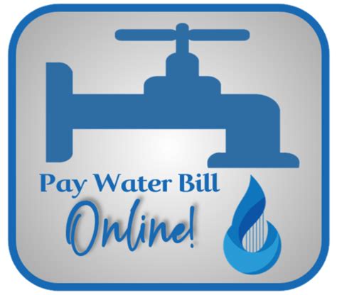 Pay Water Bill Logo • Crystal Springs • Mississippi