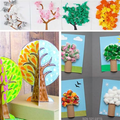 23 Four Seasons Arts And Crafts For Kids To Celebrate The Seasonal