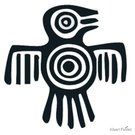 Aztec Symbol By Albert Faldet Redbubble Aztec Symbols Aztec Art