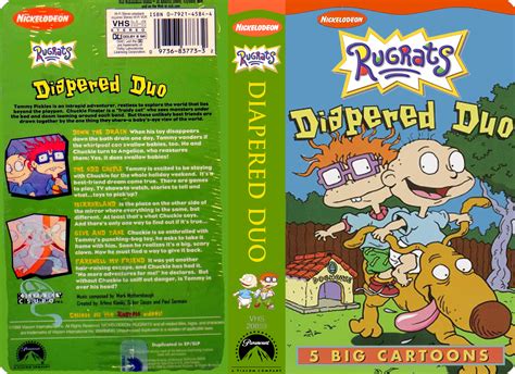 Vintage Rugrats Diapered Duo Vhs Big Cartoons Nickelodeon Sexiz Pix