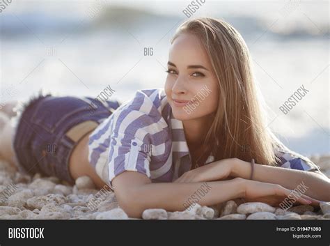 Beautiful Brunette Image And Photo Free Trial Bigstock