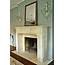 Serendipity Refined Blog French Replica  Limestone Fireplace Mantel