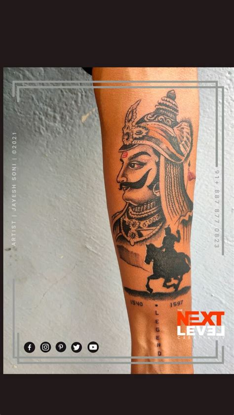 Maharana Pratap Ji Tattoo By Jayesh Soni Mrnextlevel The Next