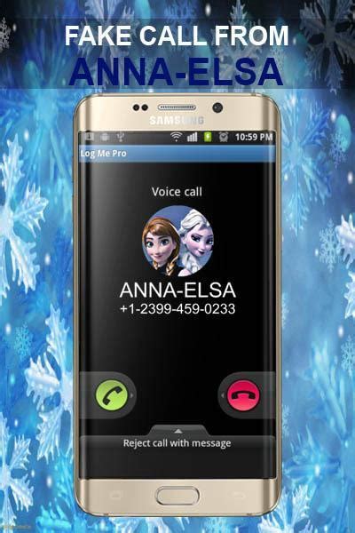 Fake Call From Anna Elsa Sisters Apk For Android Download
