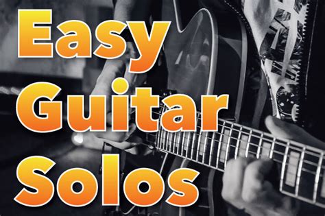 Easy Guitar Solos How To Improvise On Guitar Free Lesson